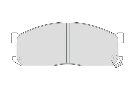 Комплект тормозных колодок, дисковый тормоз FERODO FVR757