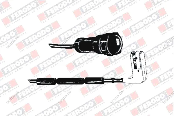 Сигнализатор, износ тормозных колодок FERODO FWI210 (фото 1)