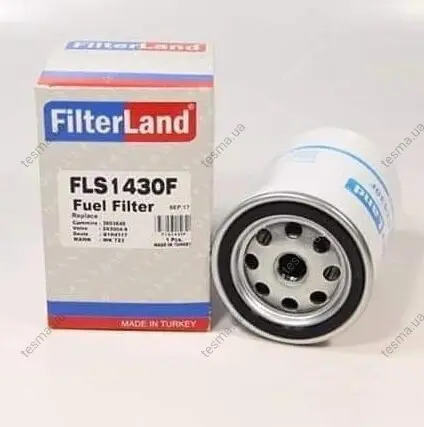 Фильтр топливный, накручиваемый. Фільтр паливний, накручуваний. Fuel filter, Spin-On FILTERLAND FLS1430F (фото 1)