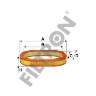 Air filter. Фильтр воздушный FILTRON AE208