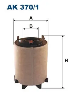 Air filter. Фильтр воздушный FILTRON AK3701