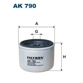 Air oil separator, Spin-On. Фильтр воздушно-масляный сепаратор, накручиваемый FILTRON AK790