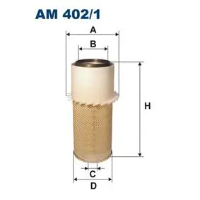 Air filter, finned. Фильтр воздушный с крыльчаткой FILTRON AM4021