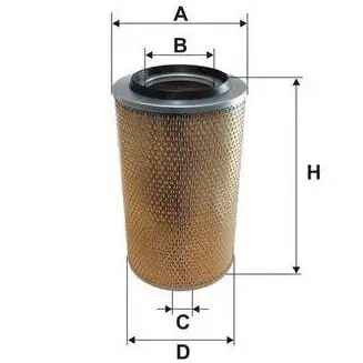 Air filter, primary. Фильтр воздушный, основной FILTRON AM405