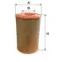 Air filter, primary. Фильтр воздушный, основной FILTRON AM4462 (фото 1)