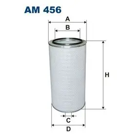 Air filter, primary. Фильтр воздушный, основной FILTRON AM456
