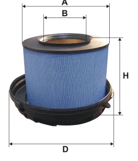 Air filter, primary. Фильтр воздушный, основной FILTRON AM4654