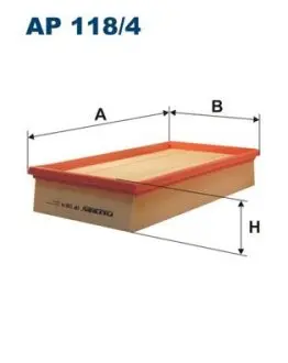 Air filter. Фильтр воздушный FILTRON AP1184