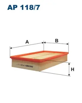 Air filter. Фильтр воздушный FILTRON AP1187