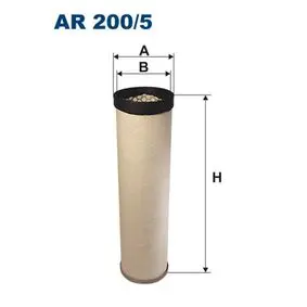 Air filter, by-pass. Фильтр воздушный, запасный FILTRON AR2005W