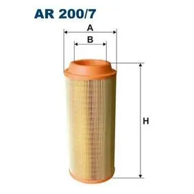 Air filter, primary. Фильтр воздушный, основной FILTRON AR2007