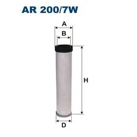 Air filter, by-pass. Фильтр воздушный, запасный FILTRON AR2007W