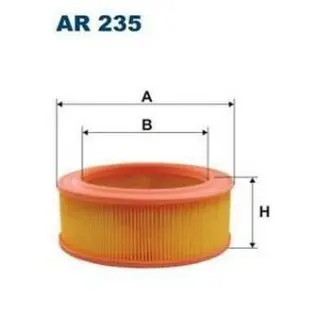 Air filter. Фильтр воздушный FILTRON AR235