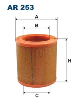 Air filter. Фильтр воздушный FILTRON AR253
