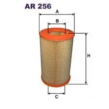 Air filter. Фильтр воздушный FILTRON AR256