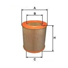 Air filter, primary. Фильтр воздушный, основной FILTRON AR263