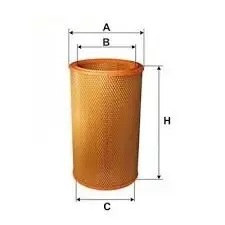 Air filter, primary. Фильтр воздушный, основной FILTRON AR288