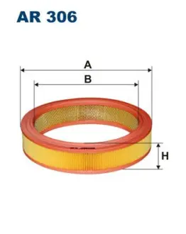 Air filter. Фильтр воздушный FILTRON AR306