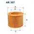Air filter. Фильтр воздушный FILTRON AR307 (фото 1)