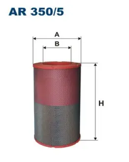 Air filter, primary. Фильтр воздушный, основной FILTRON AR3505