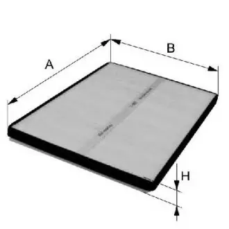 Cabin air filter. Фильтр воздушный салона FILTRON K1123