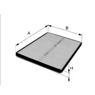 Cabin air filter. Фильтр воздушный салона FILTRON K1223