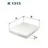 Cabin air filter, element. Фильтр салона, кондиционера, воздушный, элемент FILTRON K1313 (фото 1)