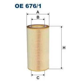 Oil filter, cartridge. Фильтр масляный, вставка FILTRON OE6761
