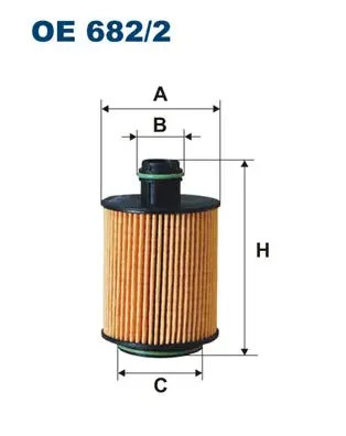 Оливний фільтр FILTRON OE6822 (фото 1)