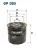 Oil filter, Spin-On. Фильтр масляный, накручиваемый FILTRON OP520 (фото 1)