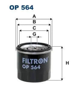 Фільтр масляний FILTRON OP564