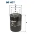 Oil filter, Spin-On. Фильтр масляный, накручиваемый FILTRON OP657 (фото 1)