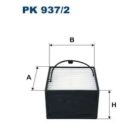 Fuel filter, water separator, element. Фильтр топливный сепаратор, элемент FILTRON PK9372