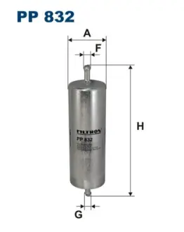 Автозапчасть FILTRON PP832