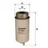 Fuel filter, water separator, element. Фильтр топливный, сепаратор, элемент FILTRON PP8482 (фото 1)
