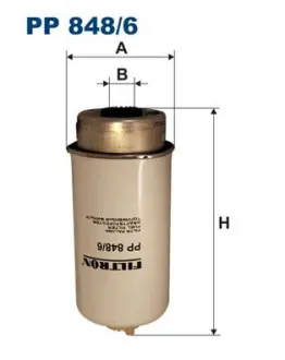 Fuel filter, water separator, element. Фильтр топливный сепаратор, элемент FILTRON PP8486