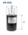Fuel filter, Spin-On. Фильтр топливный, накручиваемый FILTRON PP879 (фото 1)