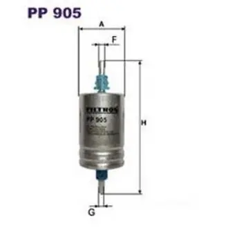 Fuel filter, In-line. Фильтр топливный, проточный FILTRON PP905