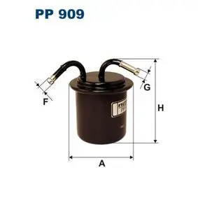 Fuel filter, In-line. Фильтр топливный, проточный FILTRON PP909