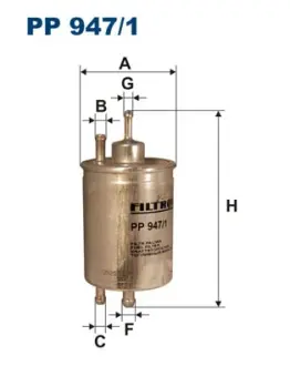 Автозапчасть FILTRON PP9471