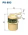 Fuel filter, In-line. Фильтр топливный, проточный FILTRON PS893 (фото 1)