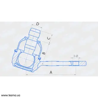 Опора кульова Chevrolet Lacetti, Nubira FINWHALE BJ504
