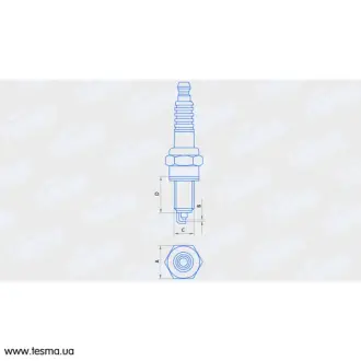Свеча зажигания TOYOTA COROLLA, AVENSIS 1.4-1.8 97-08 (пр-во) FINWHALE FS50