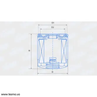Фільтр масляний Daewoo, Chevrolet Aveo, Lanos, Nexia, Nubira, Lacetti FINWHALE LF402