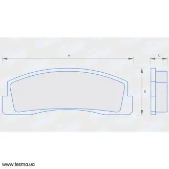 Колодка гальм. ВАЗ 2121-2123 перед. (Компл. 4шт.) (вир-во) FINWHALE V221