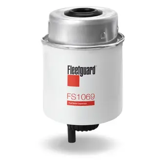 Фильтр топливный сепаратор, элемент. Фільтр паливний, елемент. Fuel filter, water separator, element. FLEETGUARD FS1069