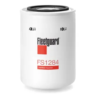 Fuel filter, water separator, Spin-On. Фильтр топливный сепаратор, накручиваемый FLEETGUARD FS1284