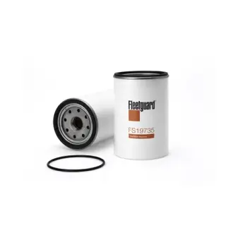 Fuel filter, water separator, Spin-On. Фильтр топливный сепаратор, накручиваемый FLEETGUARD FS19735