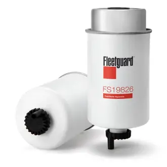 Фильтр топливный сепаратор, элемент. Фільтр паливний, елемент. Fuel filter, water separator, element. FLEETGUARD FS19826