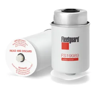 Fuel filter, water separator, element. Фильтр топливный сепаратор, элемент FLEETGUARD FS19989